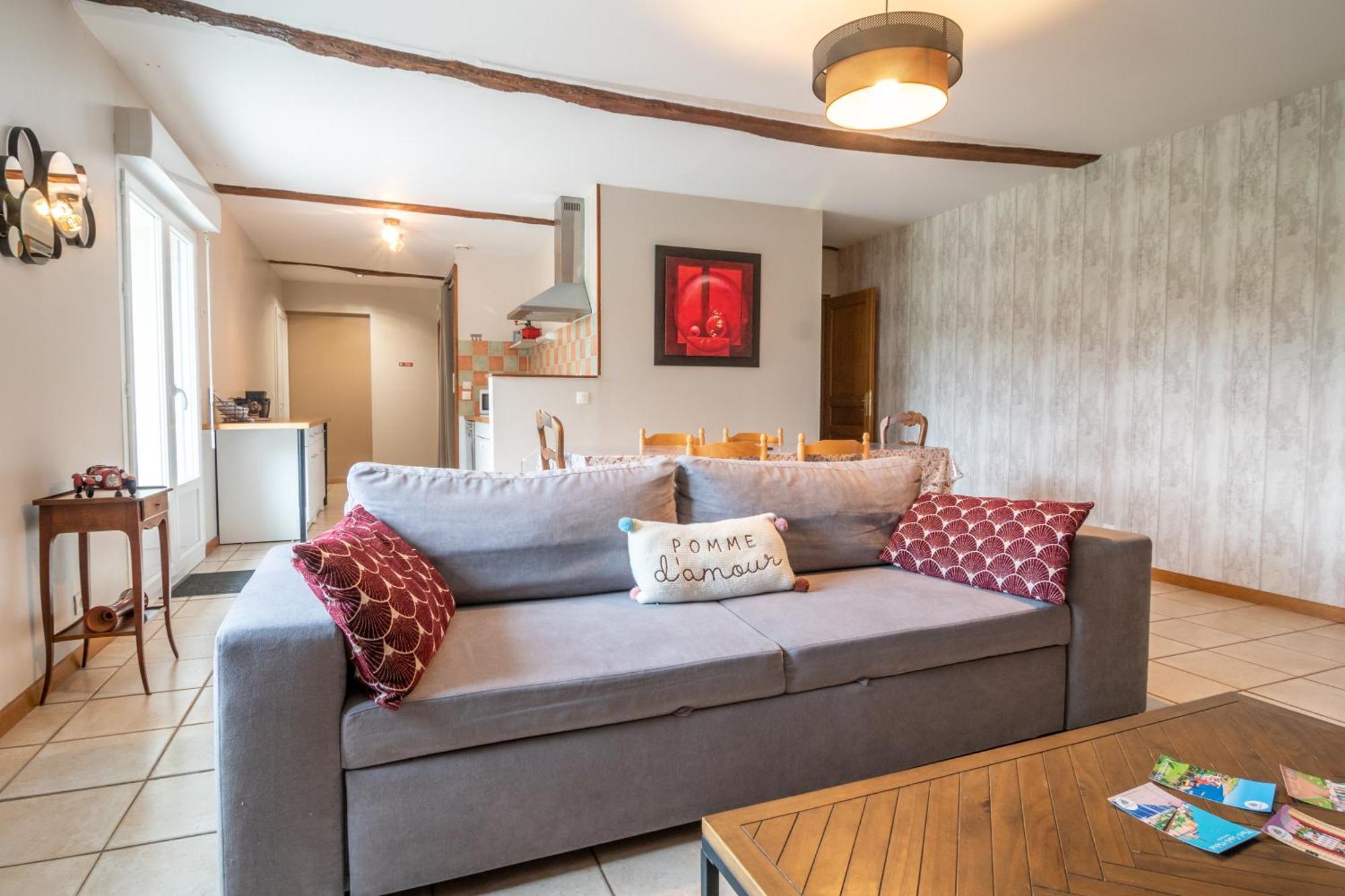 L'Ilot Pomme Cottage Campigny  Eksteriør billede
